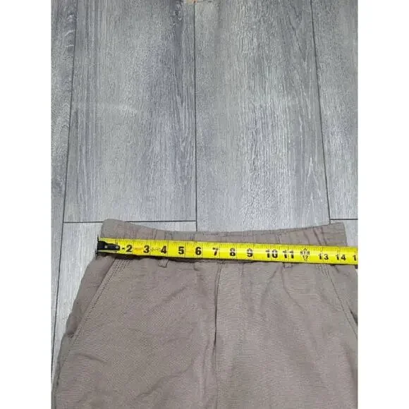 Gucci Slim Fit mid Rise Ankle pull on Pants Women Beige Medium A004225 - Picture 4 of 10